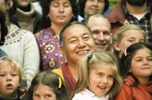 Lama Yeshe with Children California 1983